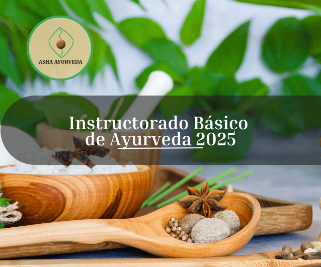Instructorado Básico de Ayurveda 2025