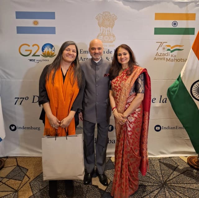 Celebrando la Unión Cultural y Espiritual: Día de la Independencia de India en la Embajada de Buenos Aires